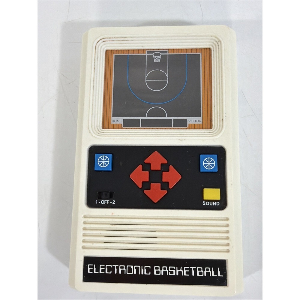 Mattel Classic Basketball Handheld Electronic‎ Game 2003 TESTED WORKS